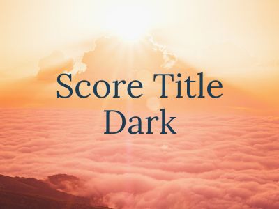 Score Title Dark